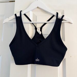 ALO Yoga Black Sports Bra